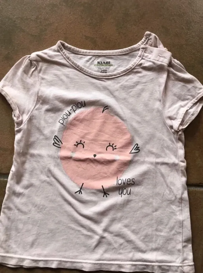 Tee  shirt  Kiabi (24  mois) - photo numéro 2