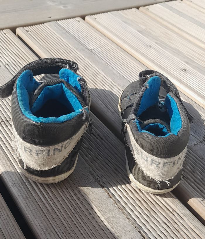 Baskets montante à scratchs - photo numéro 5