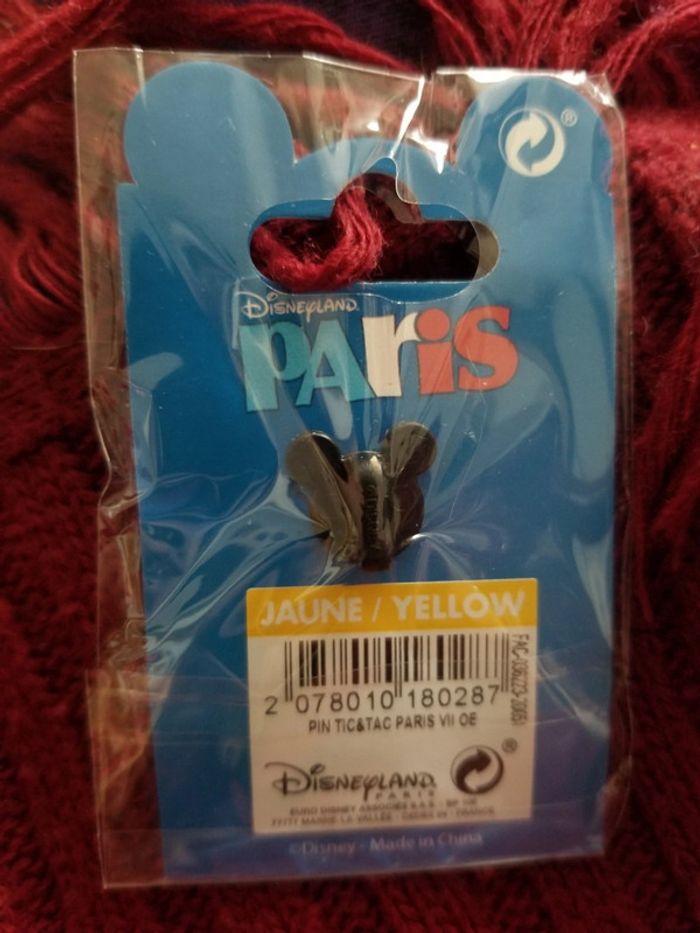 Pin's tic et tac Disneyland Paris - photo numéro 2