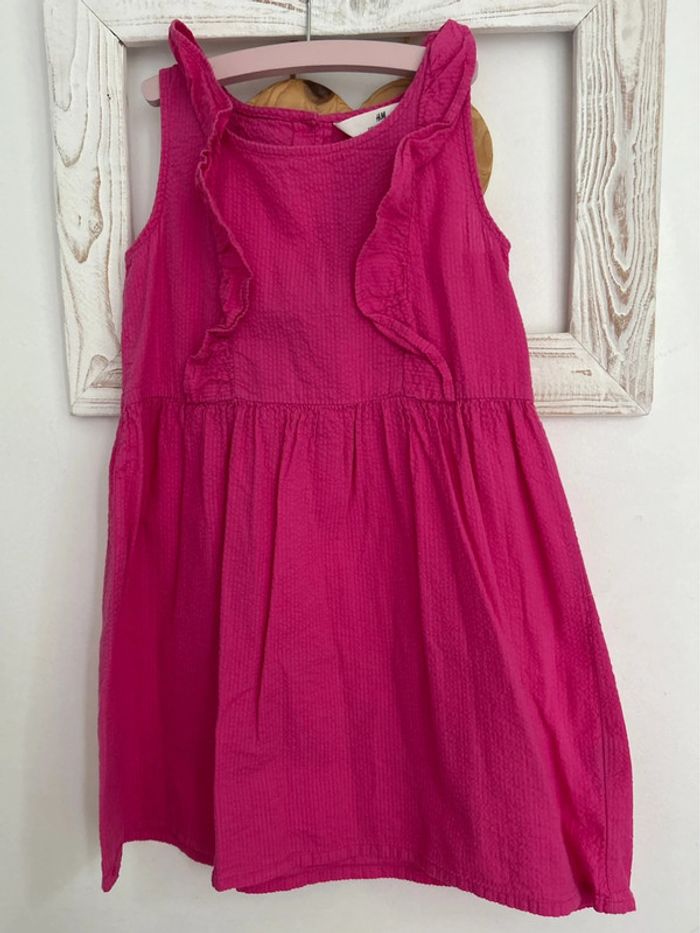 Robe rose fille 6/7 ans