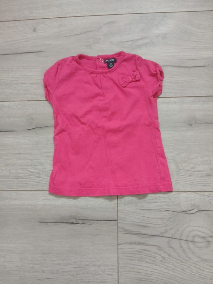 T-shirt manches courtes ~ Kiabi ~ 6mois (63-69cm/8kg)