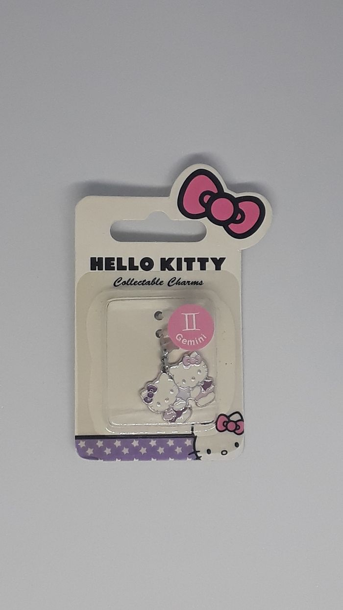 Charms Hello Kitty - Gémeaux
