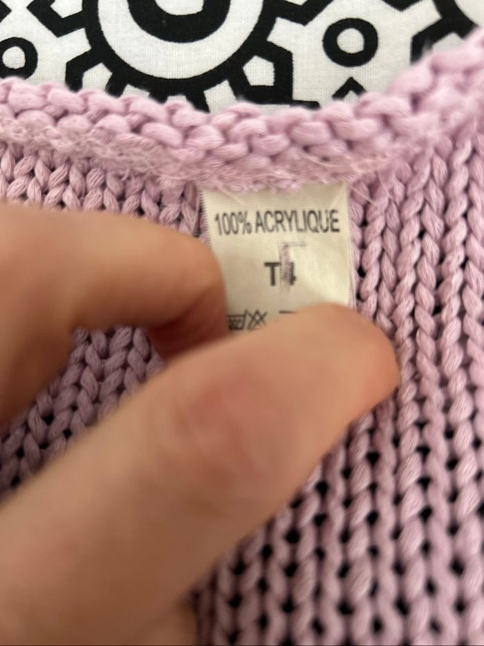 gilet vintage taille 4  + un  cadeau 🎁 - photo numéro 2