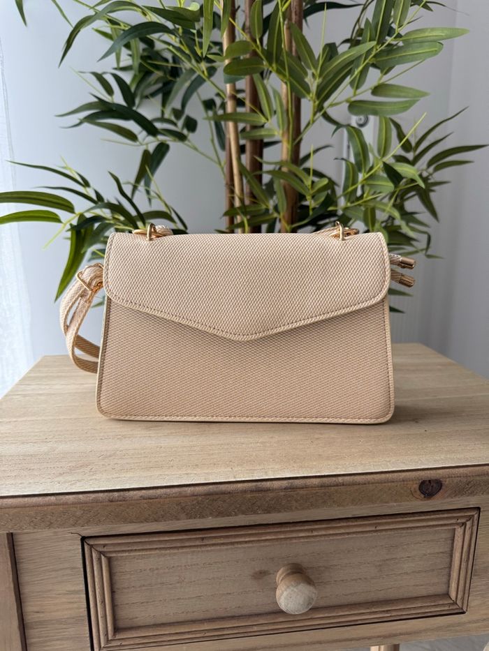 Petit sac beige