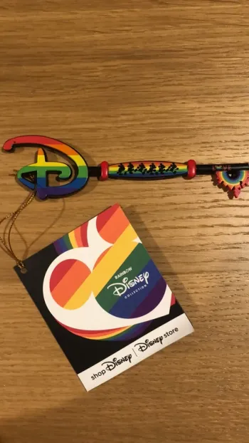Clef disney collection série rainbow