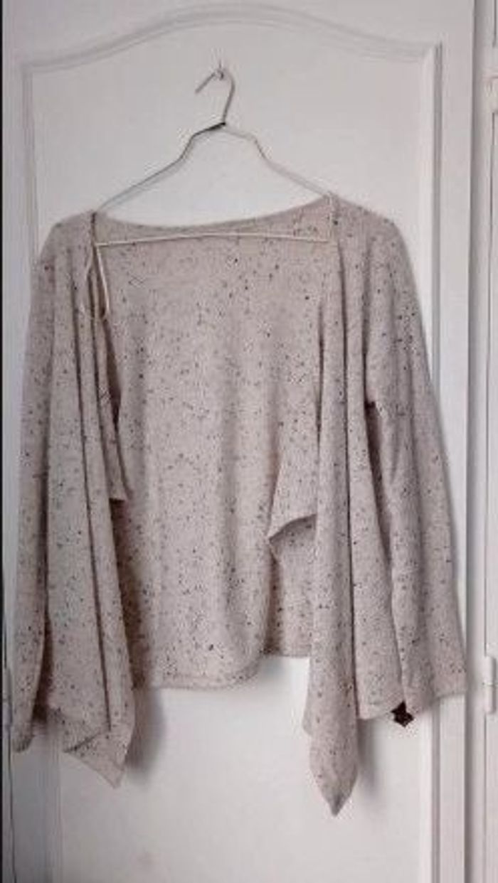 Gilet manches longues