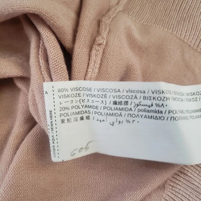 Pull fin manches courtes Mango taille L - photo numéro 3