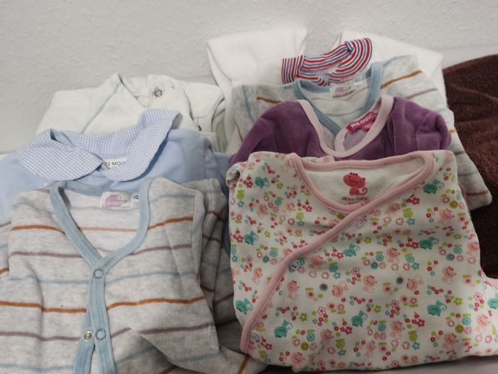 Lot de 7 pyjamas hiver 9-12mois (74cm)