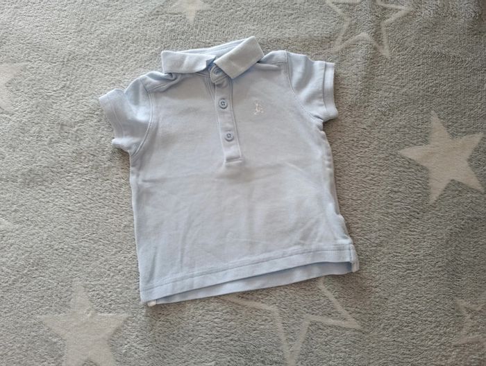 Polo manches courtes 6 mois Cyrillus