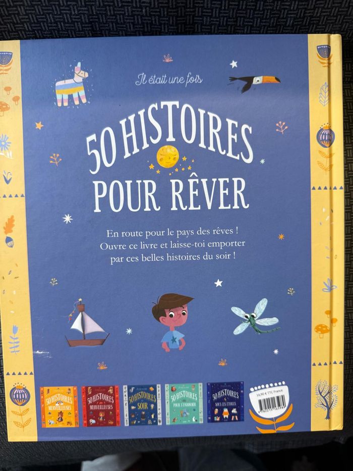Livre 50 histoires pour rêver - photo numéro 2