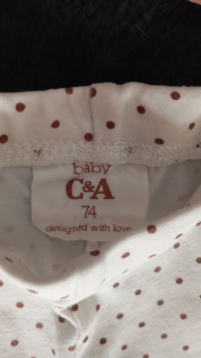 Lot vêtements bébé fille taille 9 mois (74 cm) - photo numéro 5