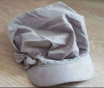 Casquette velours taille 55