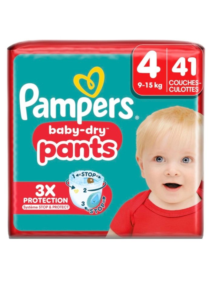 Pampers couche culotte pants taille 4