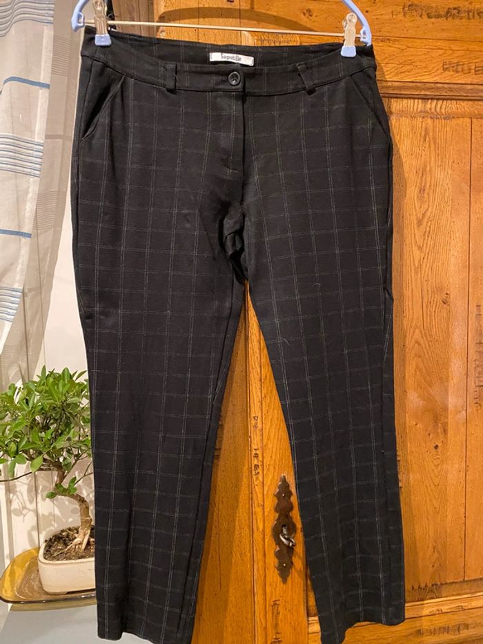 Pantalon droit 3/4