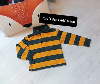 Polo "Eden Park" 4ans ML