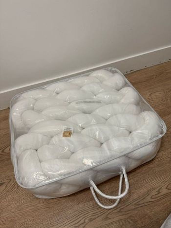 Tresse de lit blanc 3m Oeko Tex - photo numéro 2