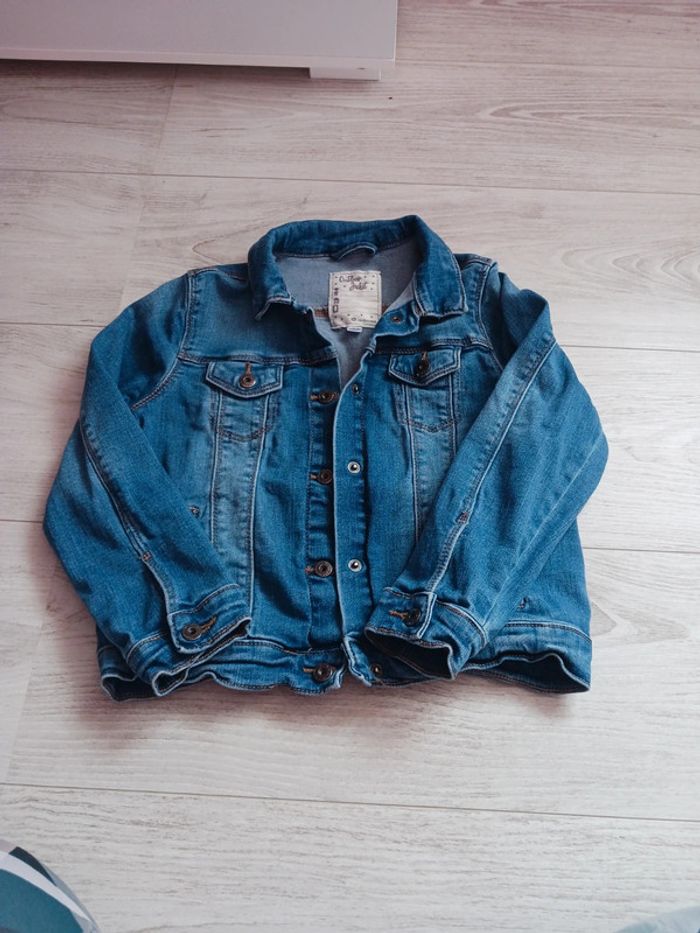 Veste en jeans 7 ans