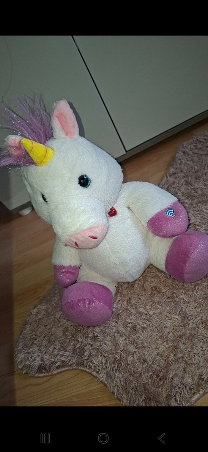 Peluche licorne