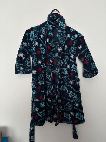 robe de chambre spiderman 5 ans