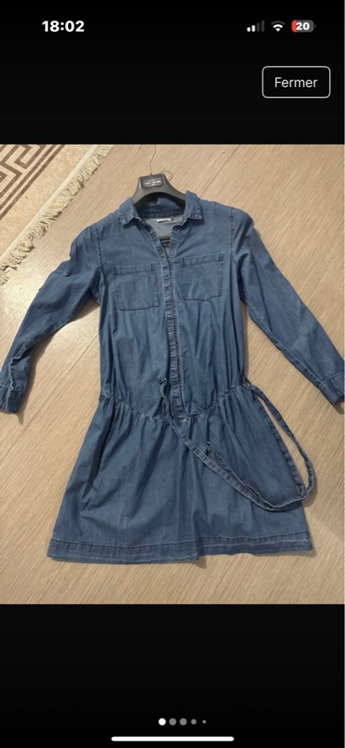 Robe jeans léger taille 42 marque colline