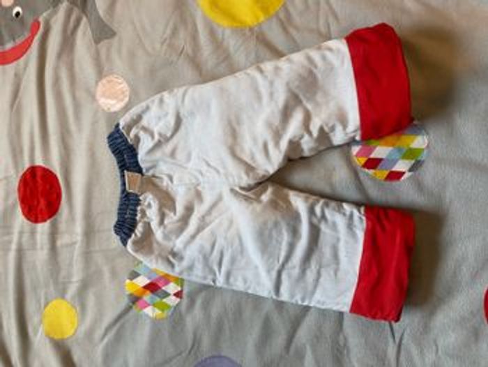 Lot 3 pantalons jeans 6 mois doublé ou velours pour hiver et être au chaud - photo numéro 5