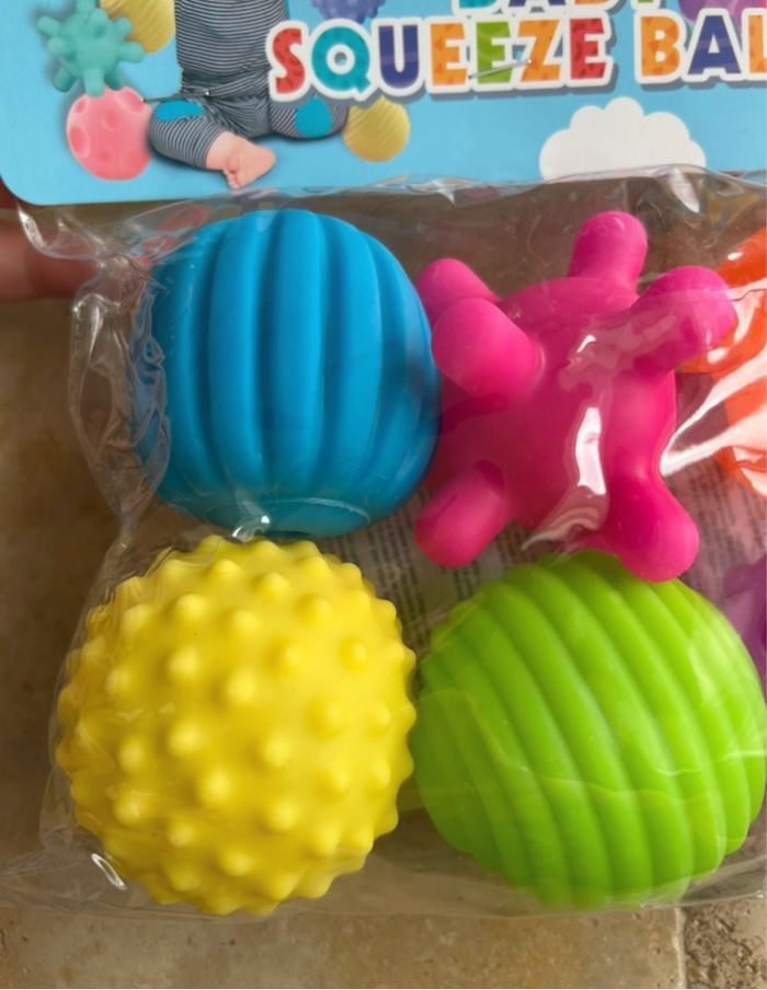 Lot de balles de dentitions sensorielles - photo numéro 3