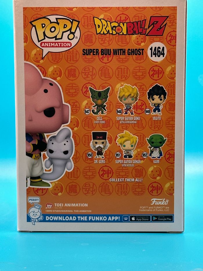 Funko Pop - Super Buu Ghost Glow CHASE N°1464 | Gaming à Marrakech