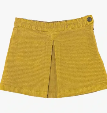 Jupe 6 ans en velours Petit Bateau