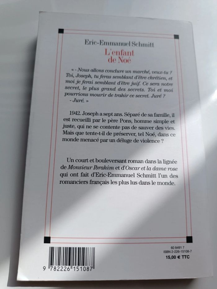 L'enfant de Noé - neuf sans étiquette - photo numéro 2