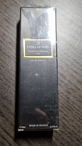 eau de parfum étoile de Noël collection prestige 10ml