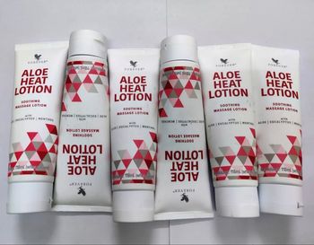 Forever 6x aloe heat lotion