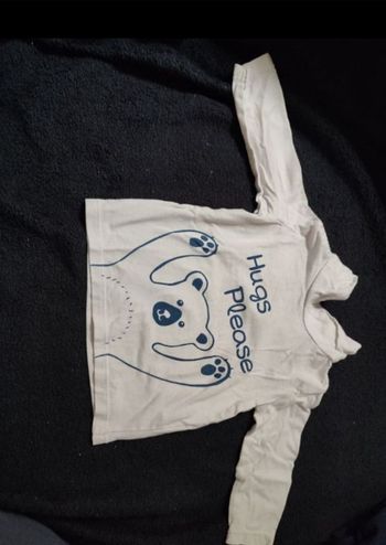 Lot de 3 t shirt manche longue avec col