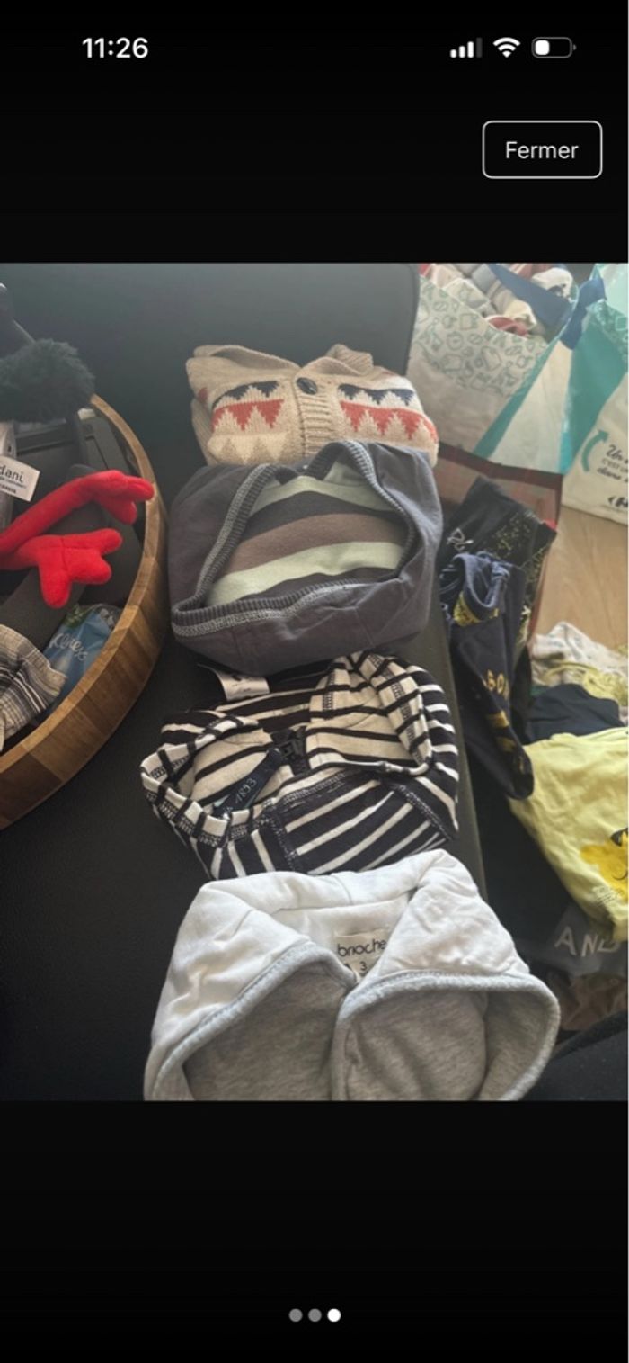 Lot vêtement 3 mois garçons - photo numéro 2