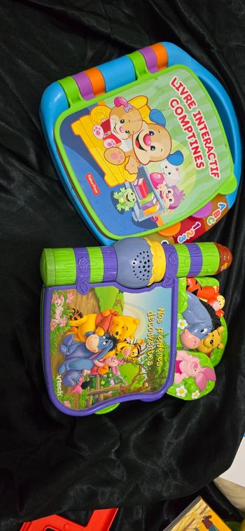 Livrets interactifs comptine et winnie l'ourson