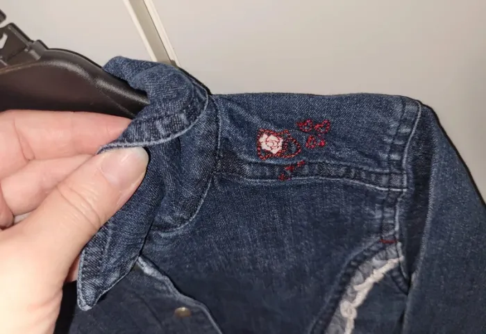 Veste en jean 2 ans / Confetti - photo numéro 2