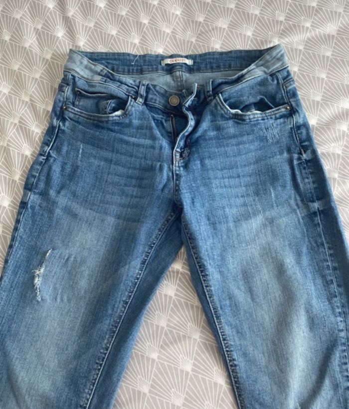 Jeans bleu camaïeu taille S - photo numéro 4