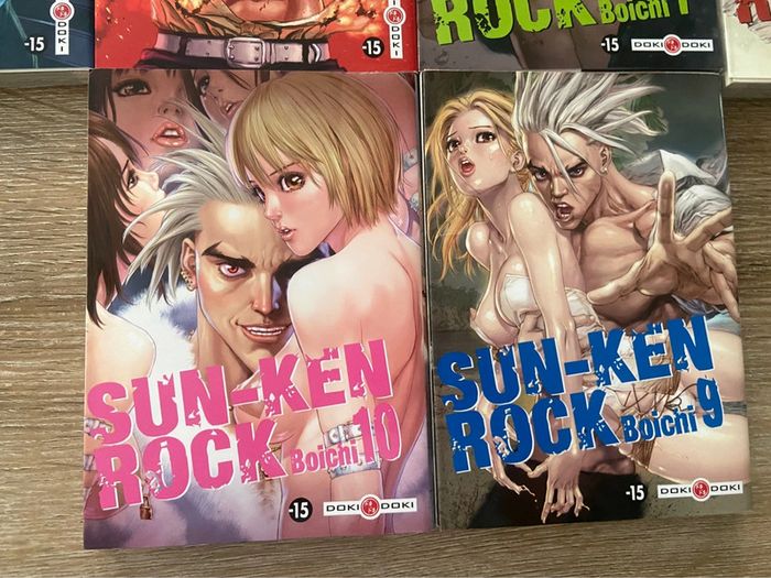Lot de 10 manga sun ken rock - photo numéro 6