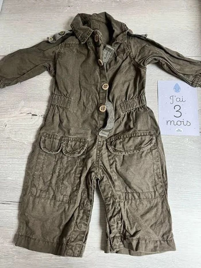 Combinaison kaki