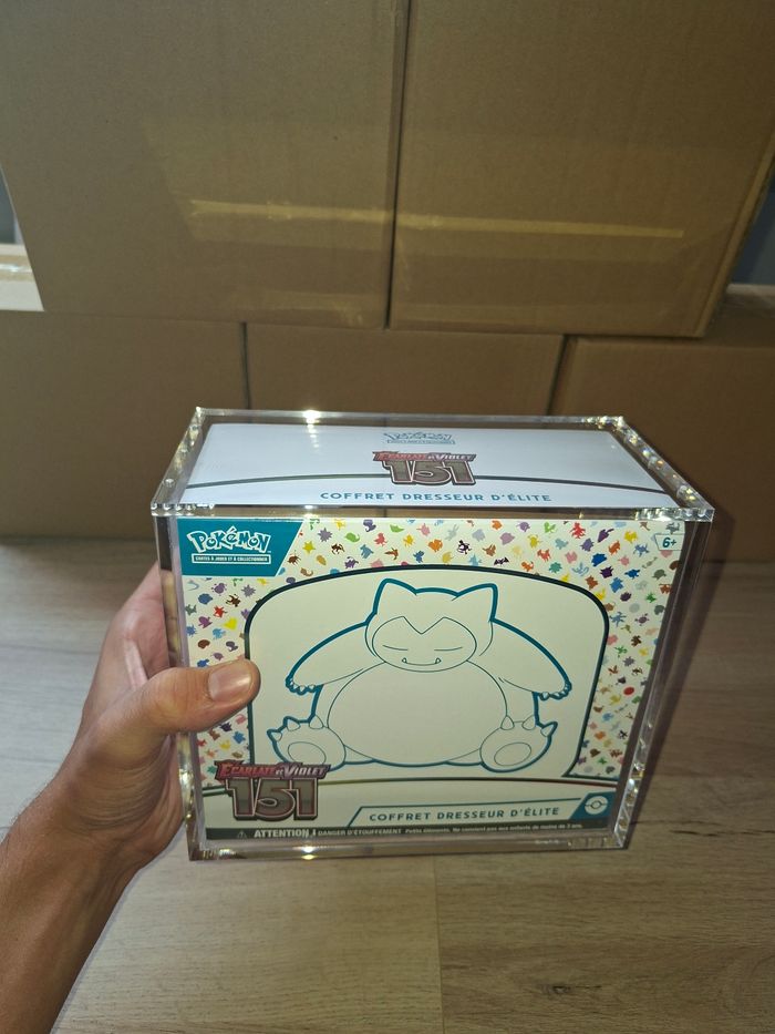 Lot de 5 acryliques etb Pokémon aimantée épaisse de qualité premium - photo numéro 4