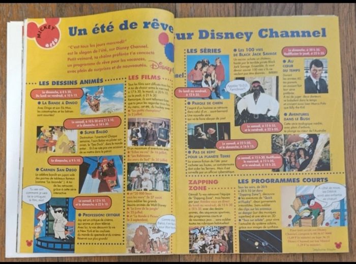 Ancien journal de mickey avec livret Oasis bd N°2350 de 1997 vintage - photo numéro 6