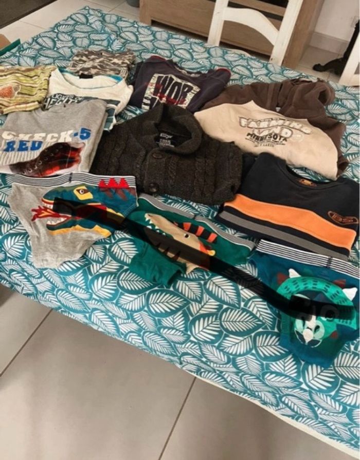 Lot vêtements 10 ans garçon