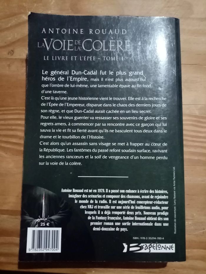 La voie de la colère de Antoine Rouaud - photo numéro 2