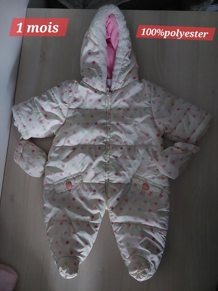 Combinaison fille 1 mois