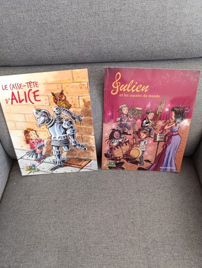 lot de 2 livres fins