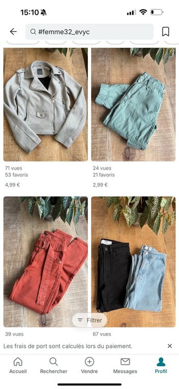Lot vêtements femme Xxs