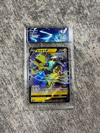 Carte Pokémon Zeraora V Japonaise Gradée Collect Aura 9.5