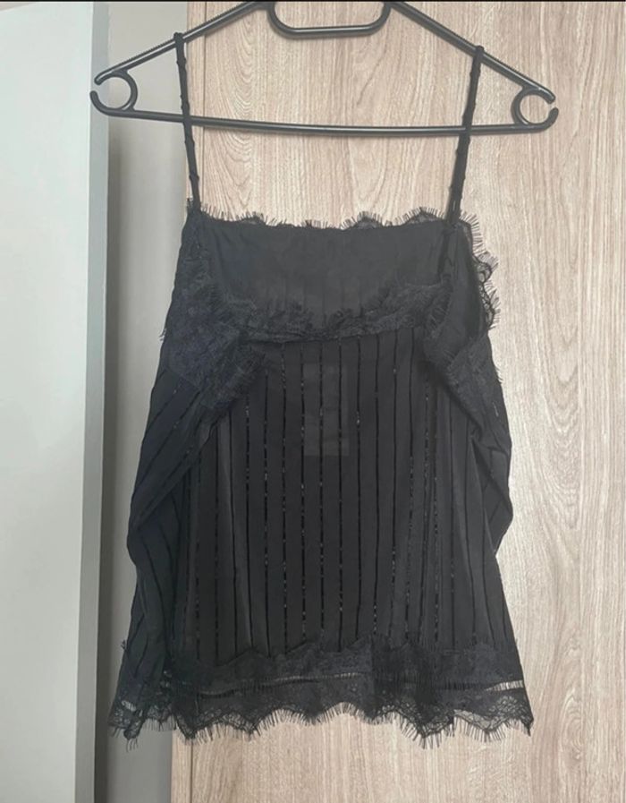 Débardeur dentelle noir - photo numéro 3