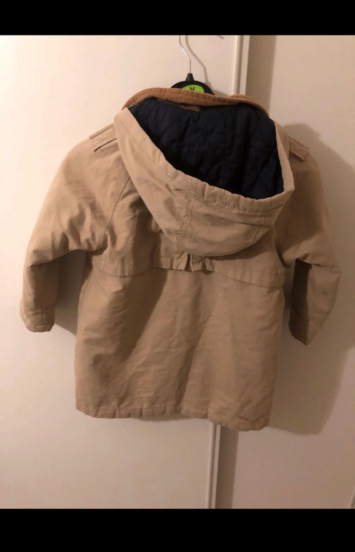 Manteau léger à capuche 4 ans - photo numéro 2