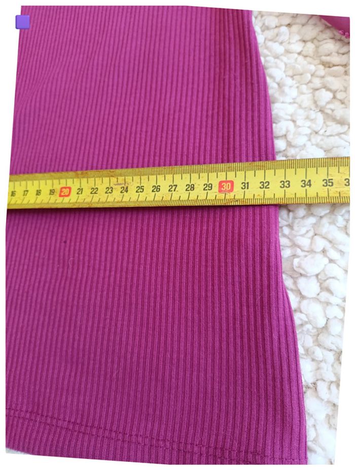 Haut violet manches longues Tiffosi XS vintage sexy - photo numéro 5