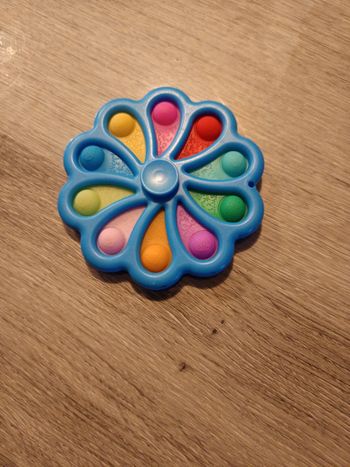 Hand spinner pop it